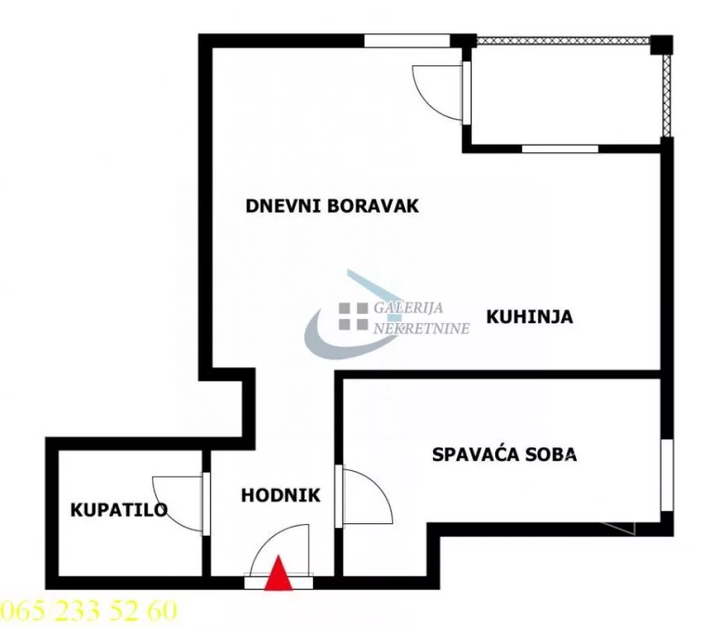 Dvosoban stan | 4zida