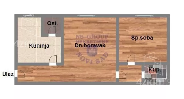 Dvosoban stan | 4zida