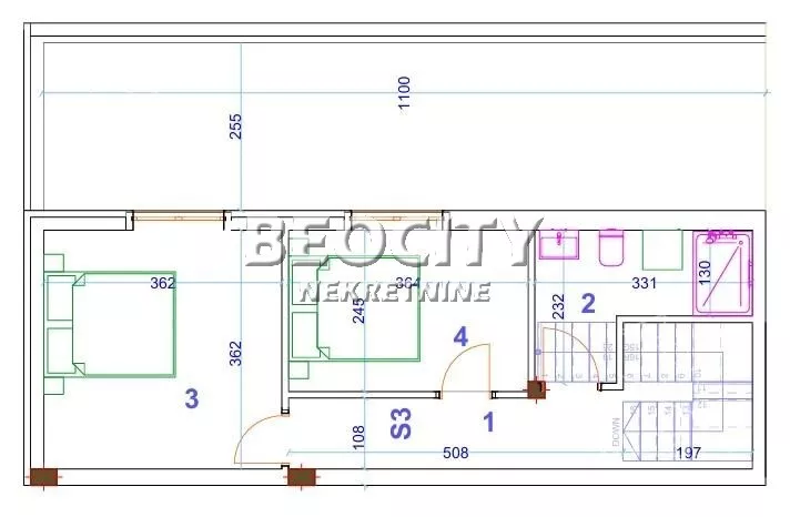Dvosoban stan | 4zida