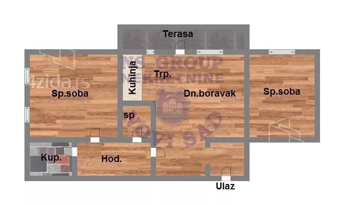 Dvoiposoban stan | 4zida