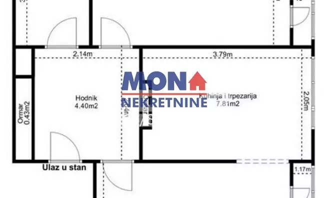 Dvosoban stan | 4zida