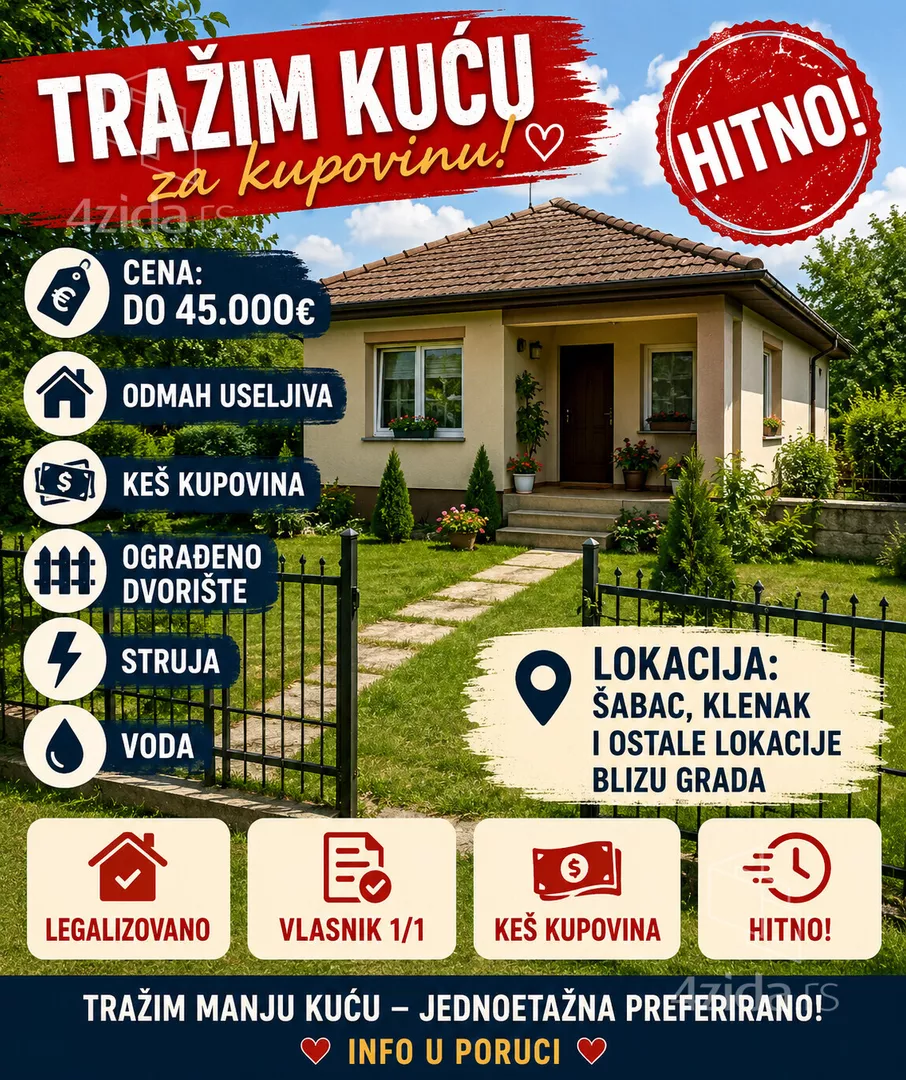 1-etažna kuća | 4zida