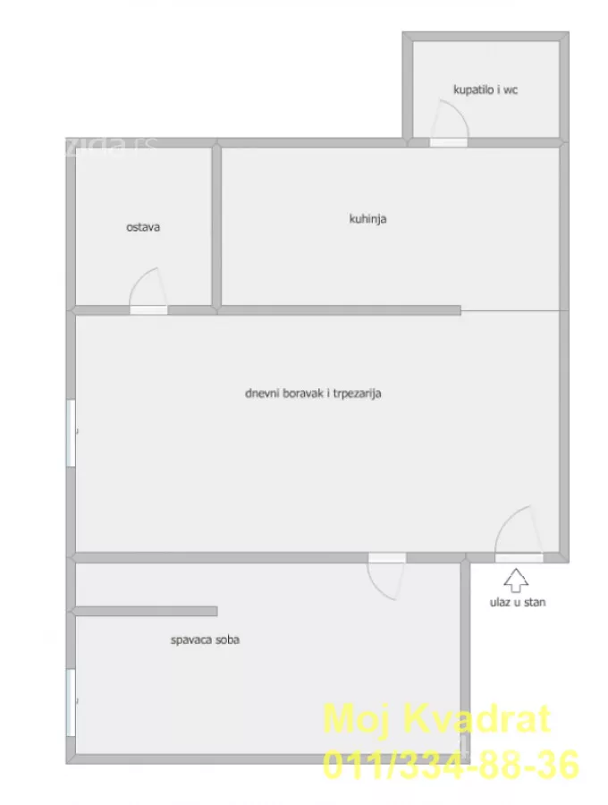 Dvosoban stan | 4zida