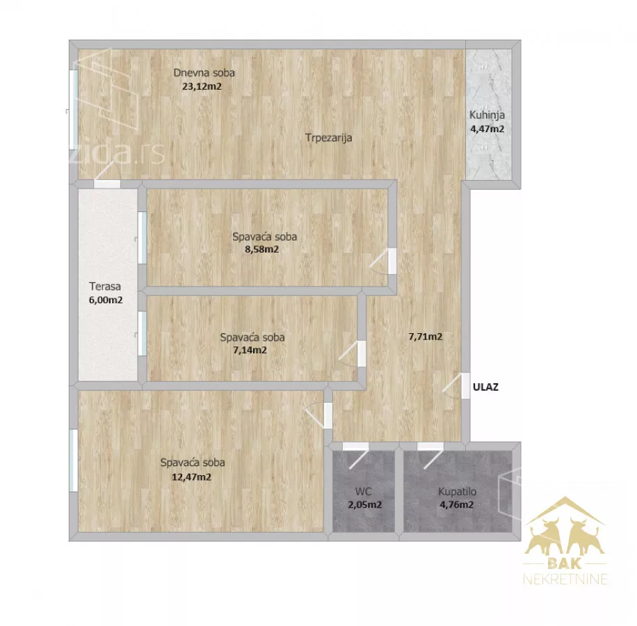 Četvorosoban stan | 4zida