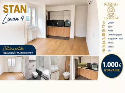 Liman 4, Liman, Gradske lokacije, Novi Sad | 4zida.rs