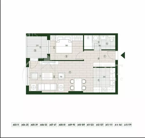 Dvosoban stan | 4zida