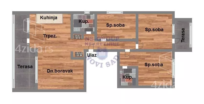 Troiposoban stan | 4zida