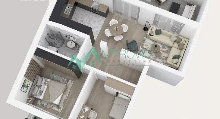 Trosoban stan | 4zida