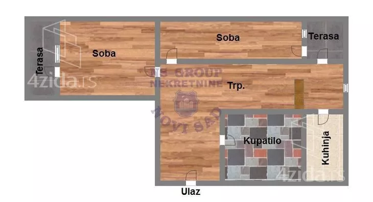 Dvosoban stan | 4zida