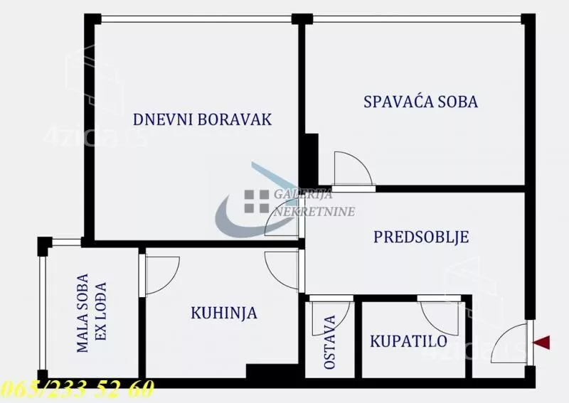 Dvoiposoban stan | 4zida