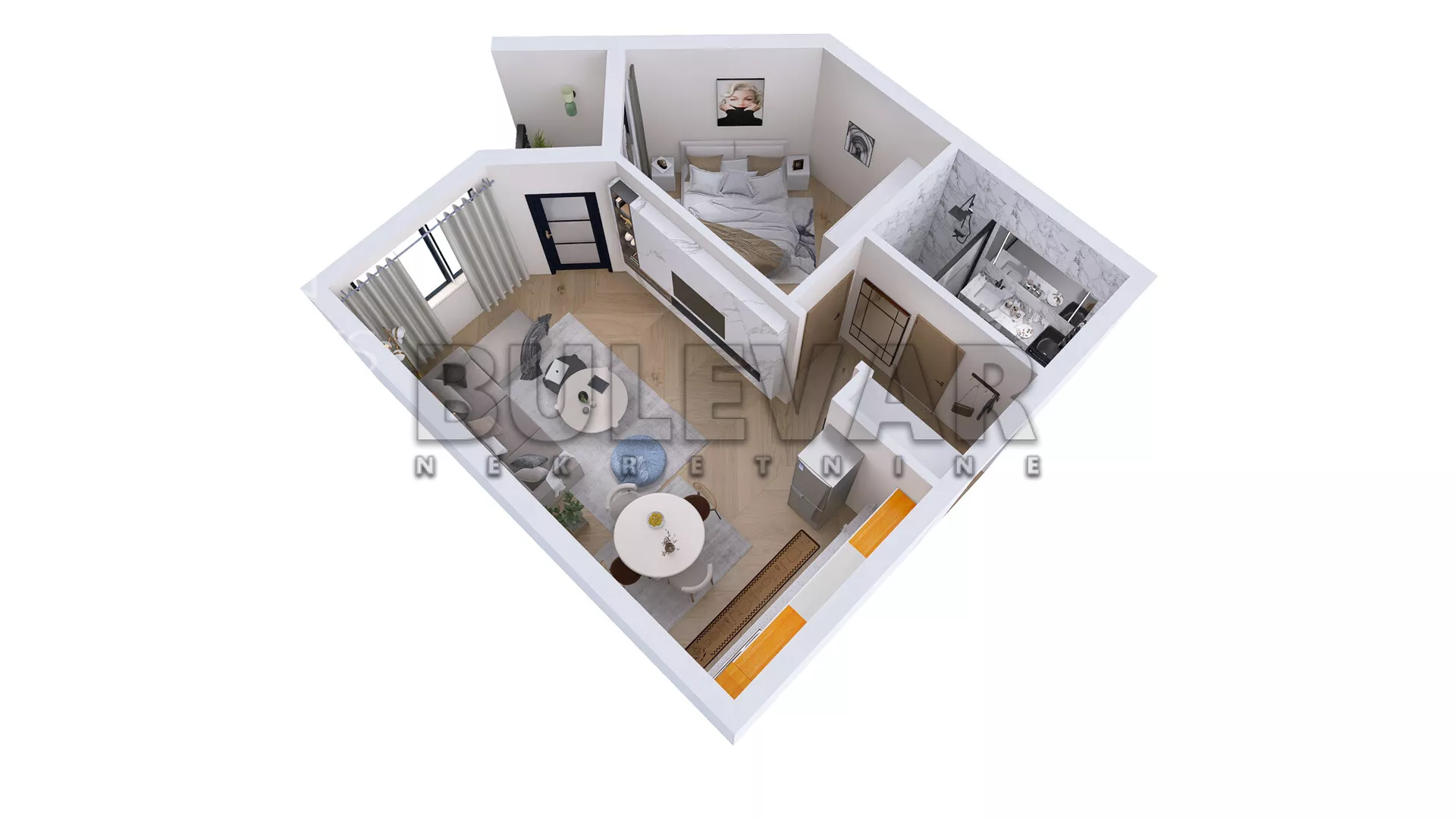 Dvosoban stan | 4zida