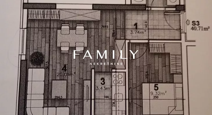 Jednoiposoban stan | 4zida