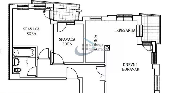 Trosoban stan | 4zida