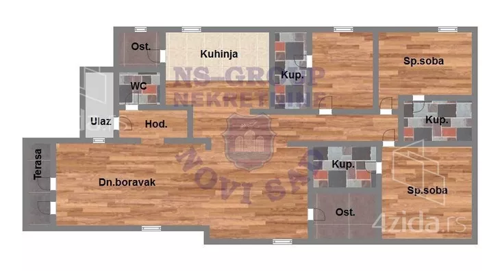 Četvorosoban stan | 4zida