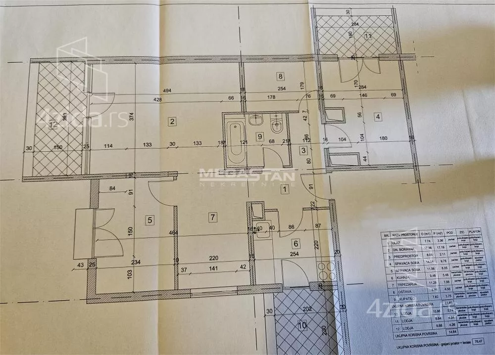 Troiposoban stan | 4zida