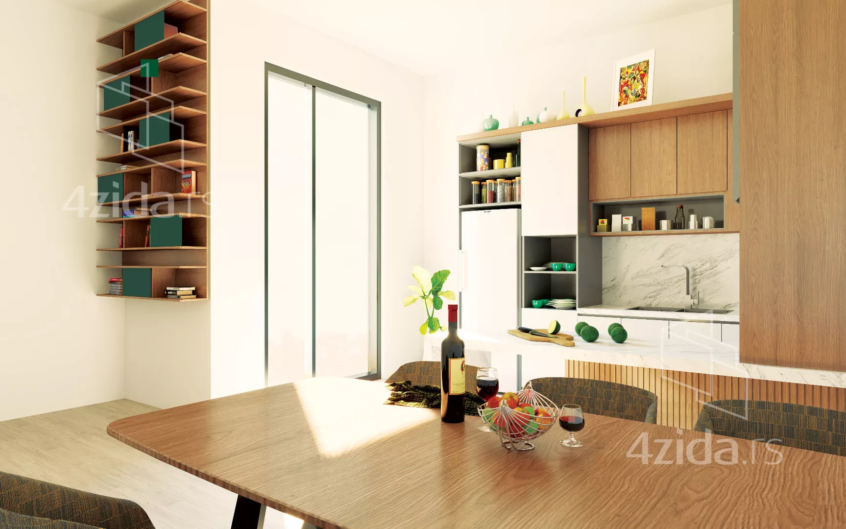 Trosoban stan | 4zida