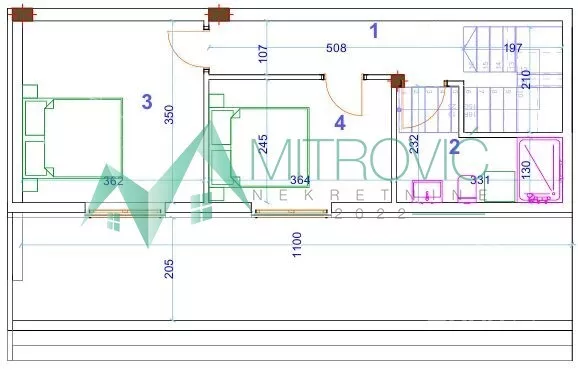 Troiposoban stan | 4zida