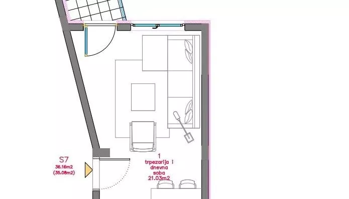 Jednosoban stan | 4zida