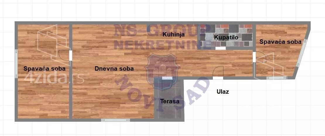 Trosoban stan | 4zida