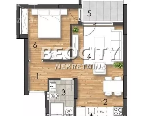 Dvosoban stan | 4zida