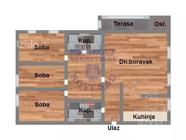 Četvorosoban stan | 4zida