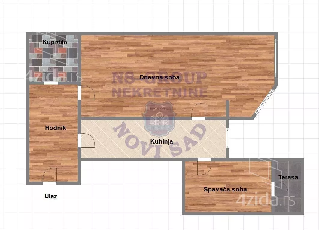 Dvosoban stan | 4zida