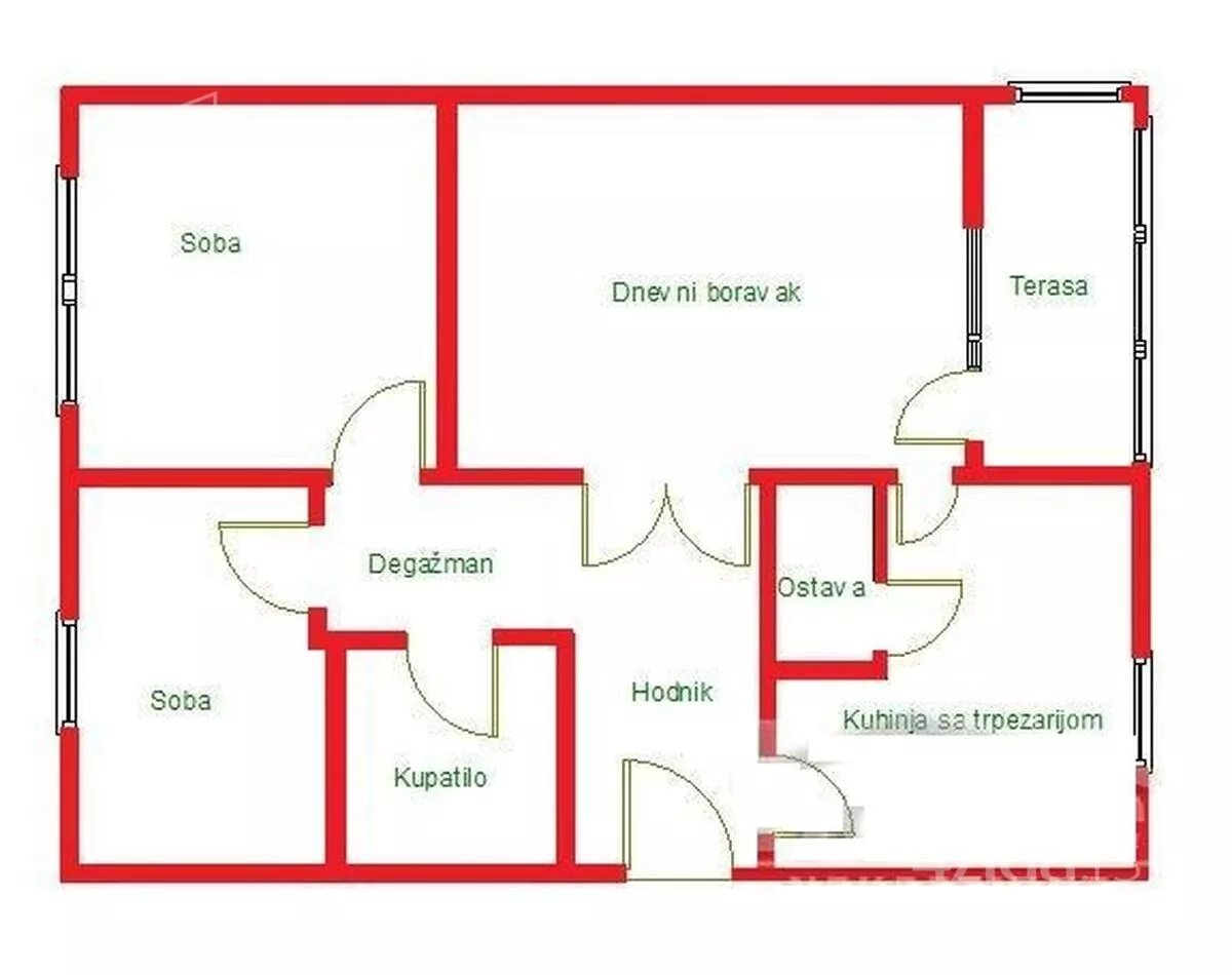 Trosoban stan | 4zida