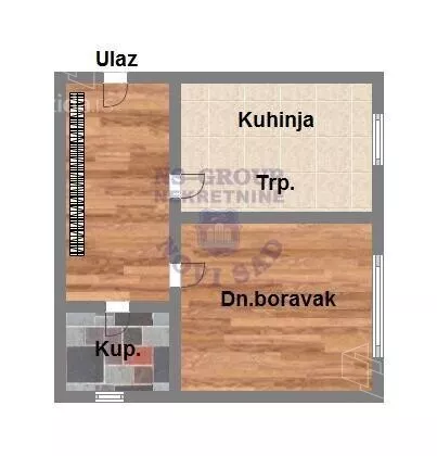 Jednosoban stan | 4zida