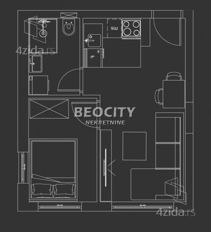Dvosoban stan | 4zida