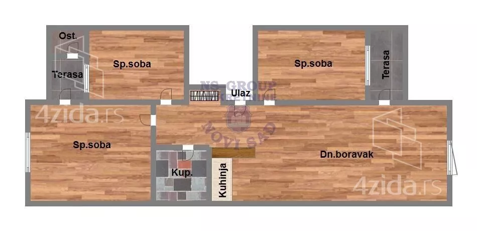 Četvorosoban stan | 4zida