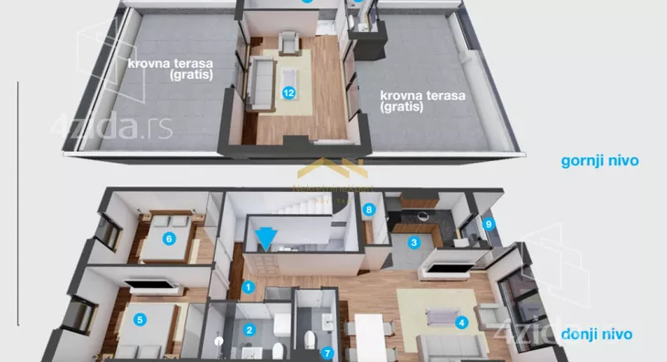 Četvorosoban stan | 4zida