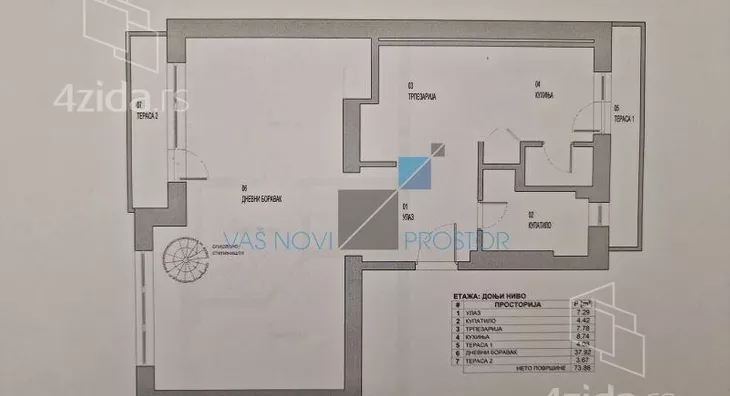 Trosoban stan | 4zida
