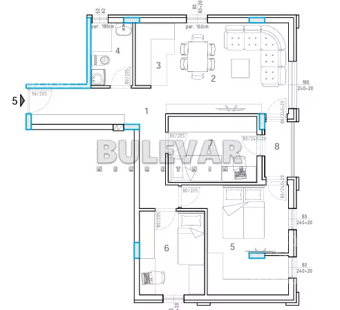 Dvoiposoban stan | 4zida