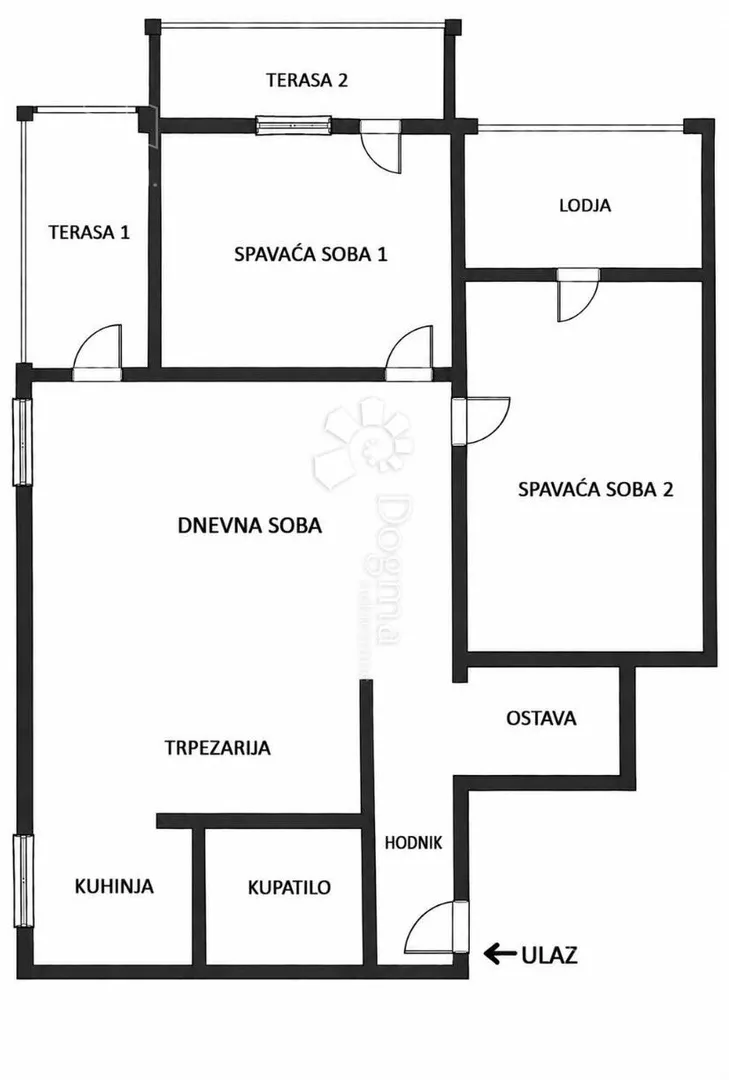 Trosoban stan | 4zida