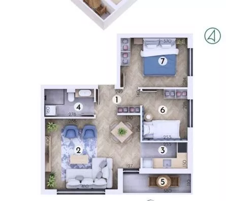 Trosoban stan | 4zida