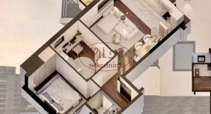 Dvoiposoban stan | 4zida