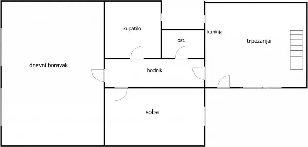 Dvosoban stan | 4zida