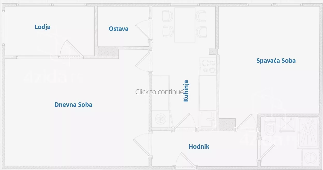 Dvosoban stan | 4zida