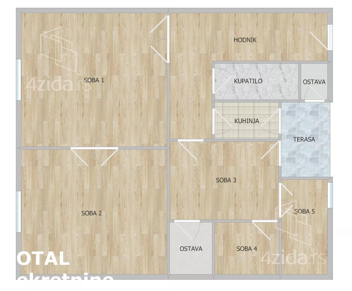 Četvorosoban stan | 4zida