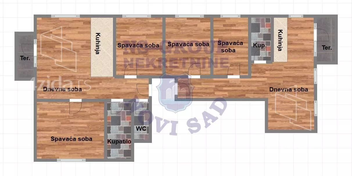 Šestosoban stan | 4zida