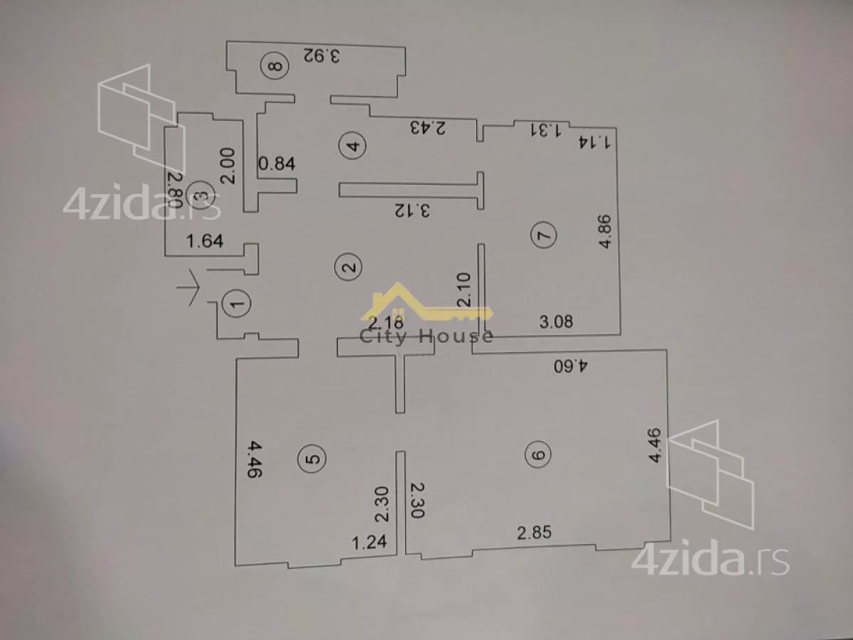 Troiposoban stan | 4zida