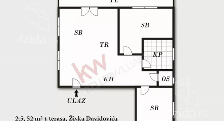 Trosoban stan | 4zida