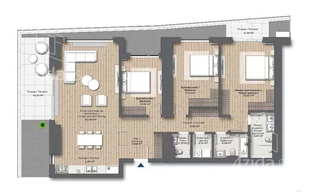 Četvorosoban stan | 4zida