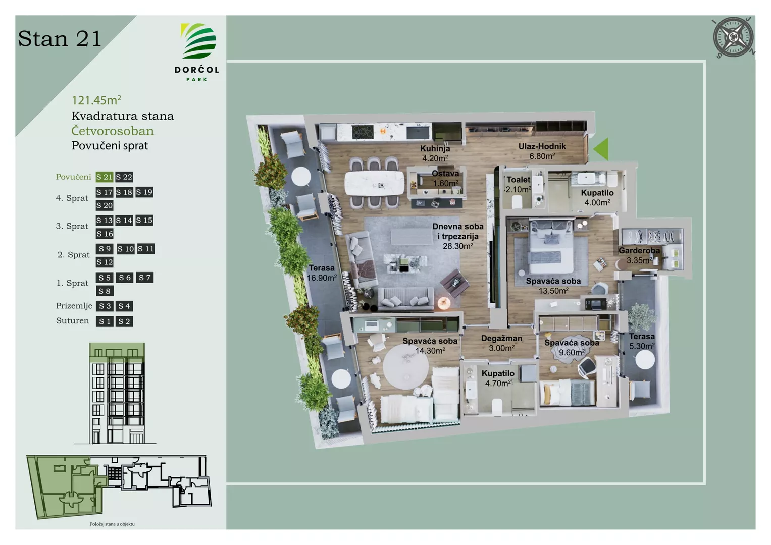 Četvorosoban | 4zida