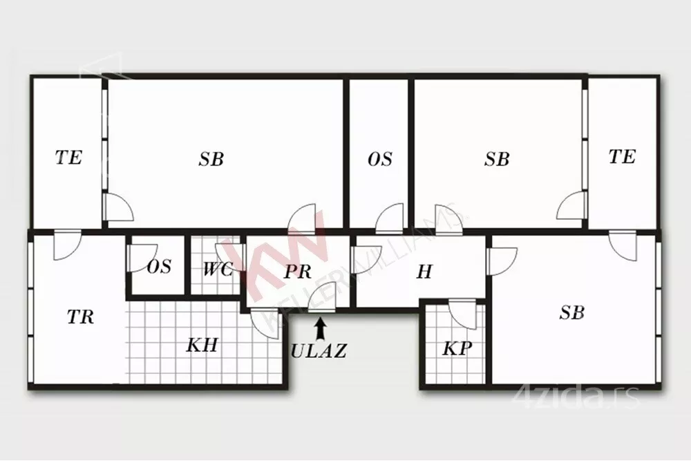 Troiposoban stan | 4zida
