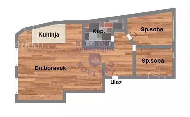 Dvoiposoban stan | 4zida