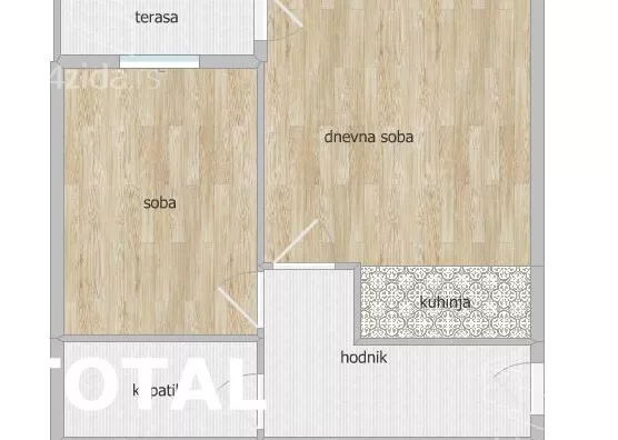 Dvosoban stan | 4zida