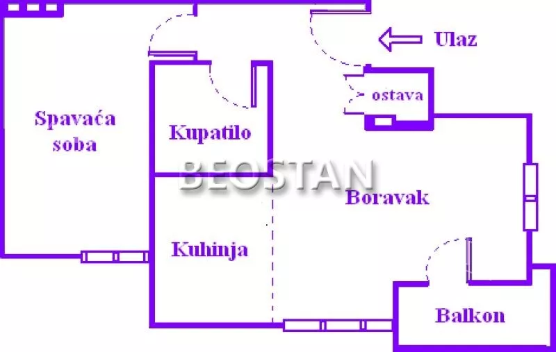 Dvosoban stan | 4zida