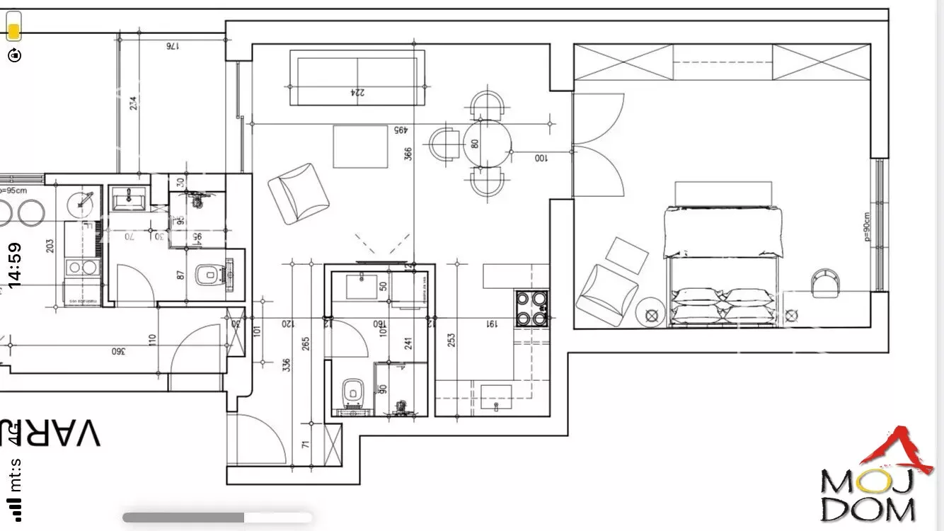 Dvosoban stan | 4zida
