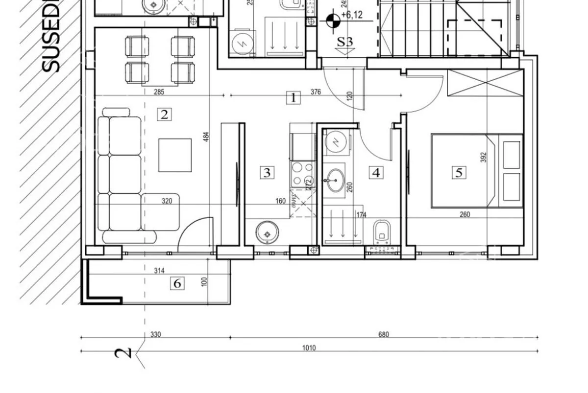 Jednoiposoban stan | 4zida